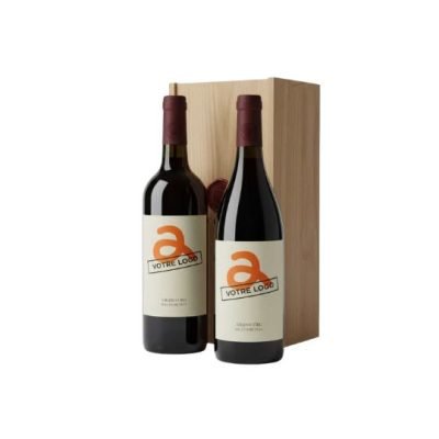 Wein- und Spirituosenflasche